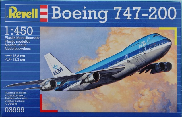 Revell 03999 Boeing 747-200 1:450