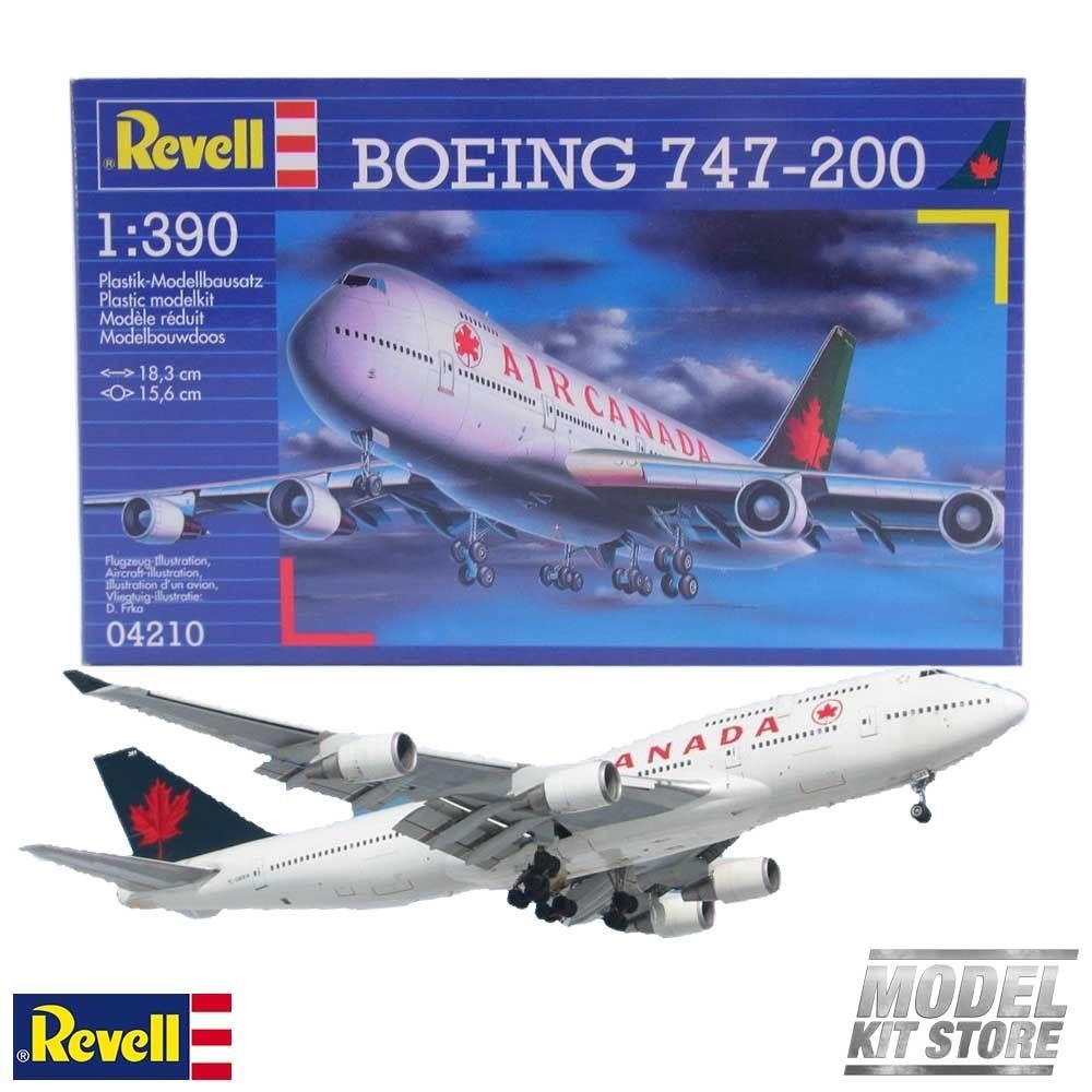 Revell 04210 BOEING 747-200 Air Canada 1:390 