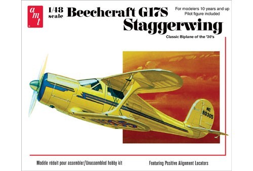 Amt 886 Beechcraft G17S Staggerwing 1:48